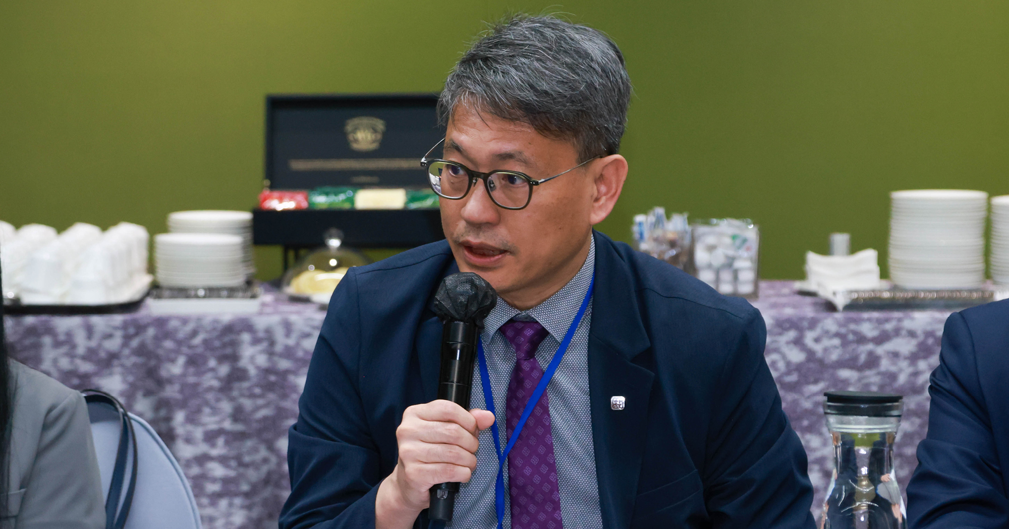 PolyU Senior Vice President (Research and Innovation) Ir Prof. Christopher Chao delivered the opening remarks at the meeting.